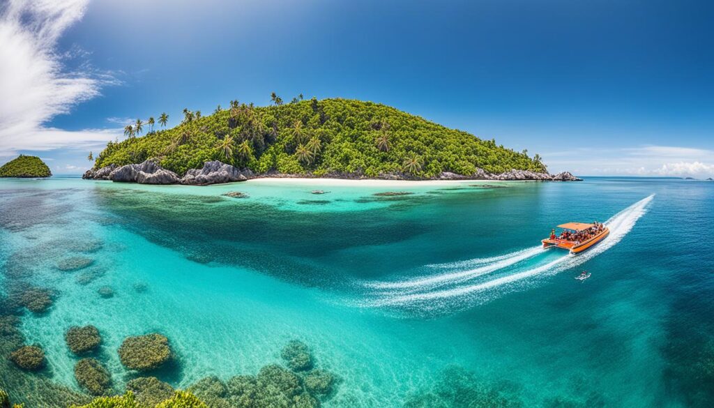 Island hopping in the Gulf of Thailand