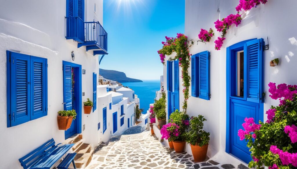 Mykonos town