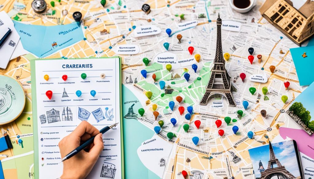 paris itinerary 4 days