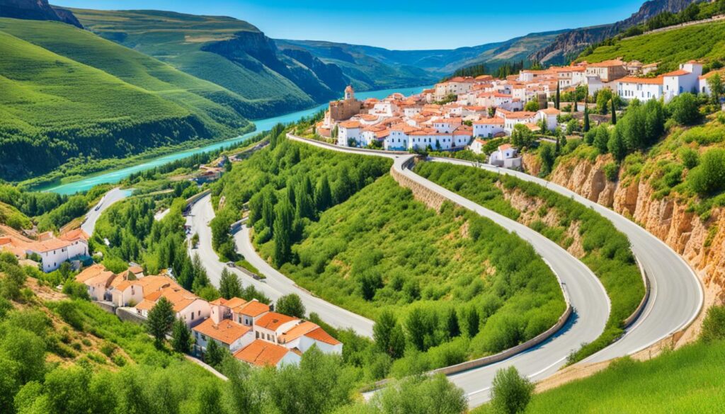 Route for Portugal itinerary