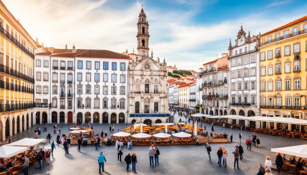 Starting point Portugal trip
